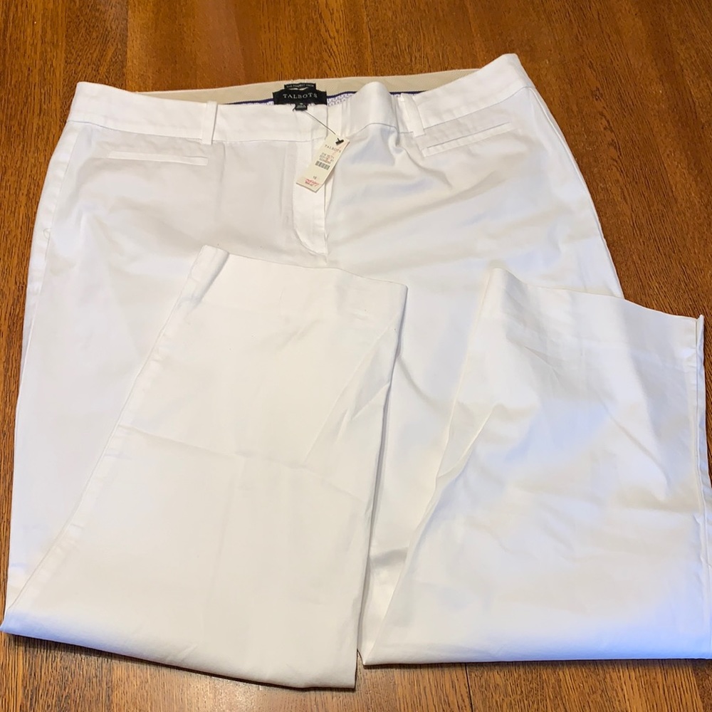 Talbots perfect crop pants.